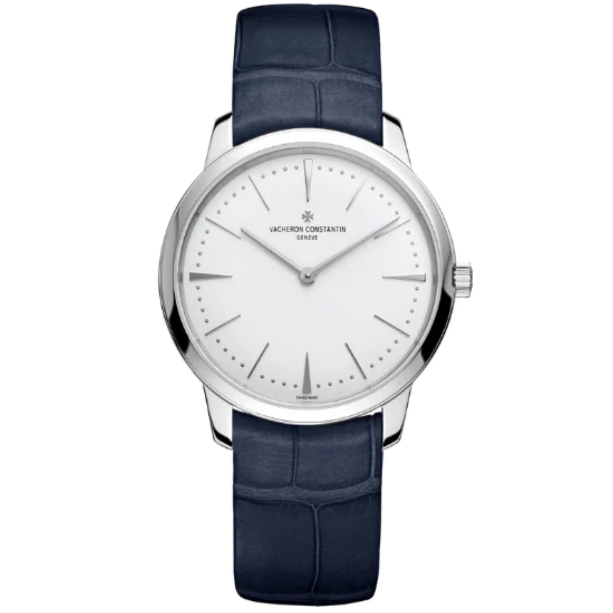 PATRIMONY MANUAL WINDING 36 MM 18K WHITE GOLD WITH WHITE BRASS DIAL - Vacheron Constantin