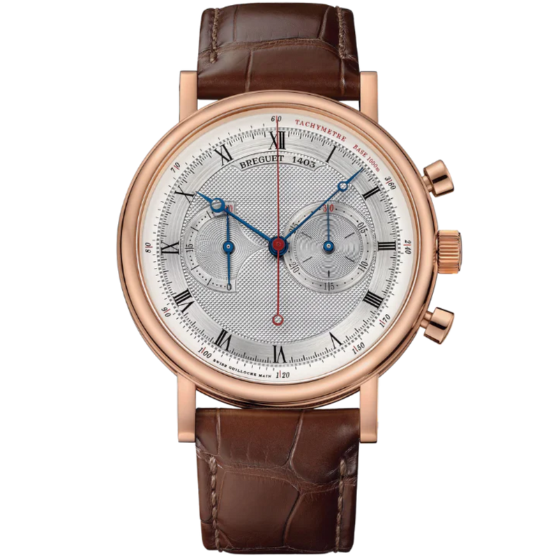 CLASSIQUE 5287 42 MM ROSE GOLD WITH SILVER DIAL - Breguet