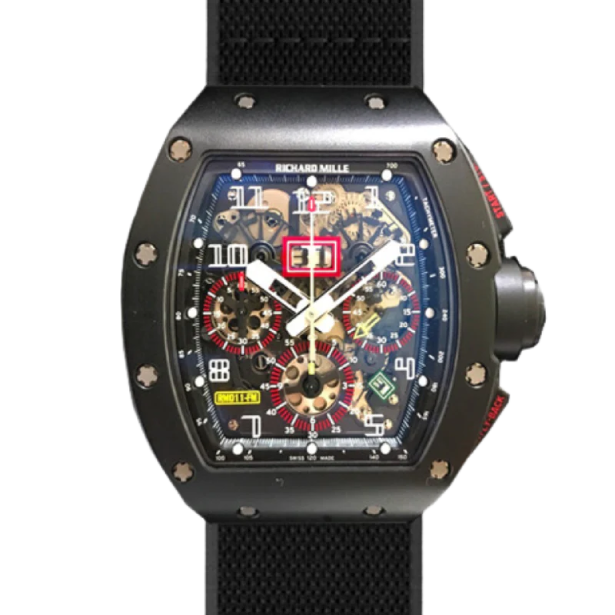  NTPT White Numerals - Richard Mille