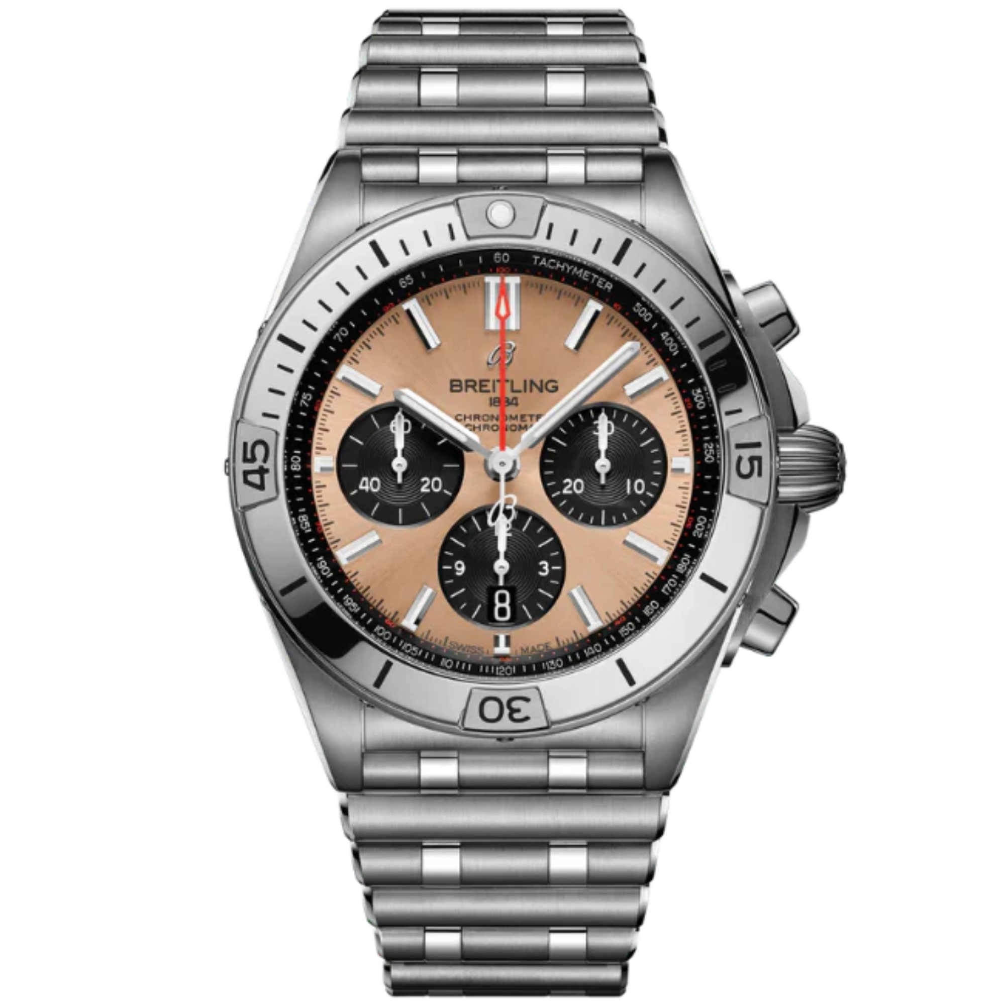 CHRONOMAT B01 42 MM STAINLESS STEEL WITH COPPER DIAL - Breitling