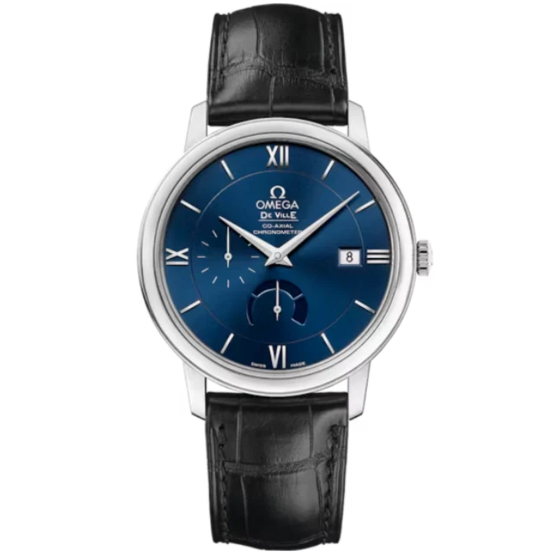 DE VILLE PRESTIGE 39 MM STAINLESS STEEL WITH BLUE DIAL - Omega