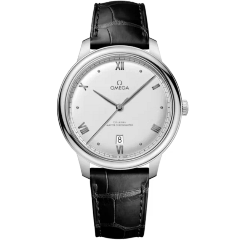 DE VILLE PRESTIGE 40 MM STAINLESS STEEL WITH SILVER DIAL - Omega