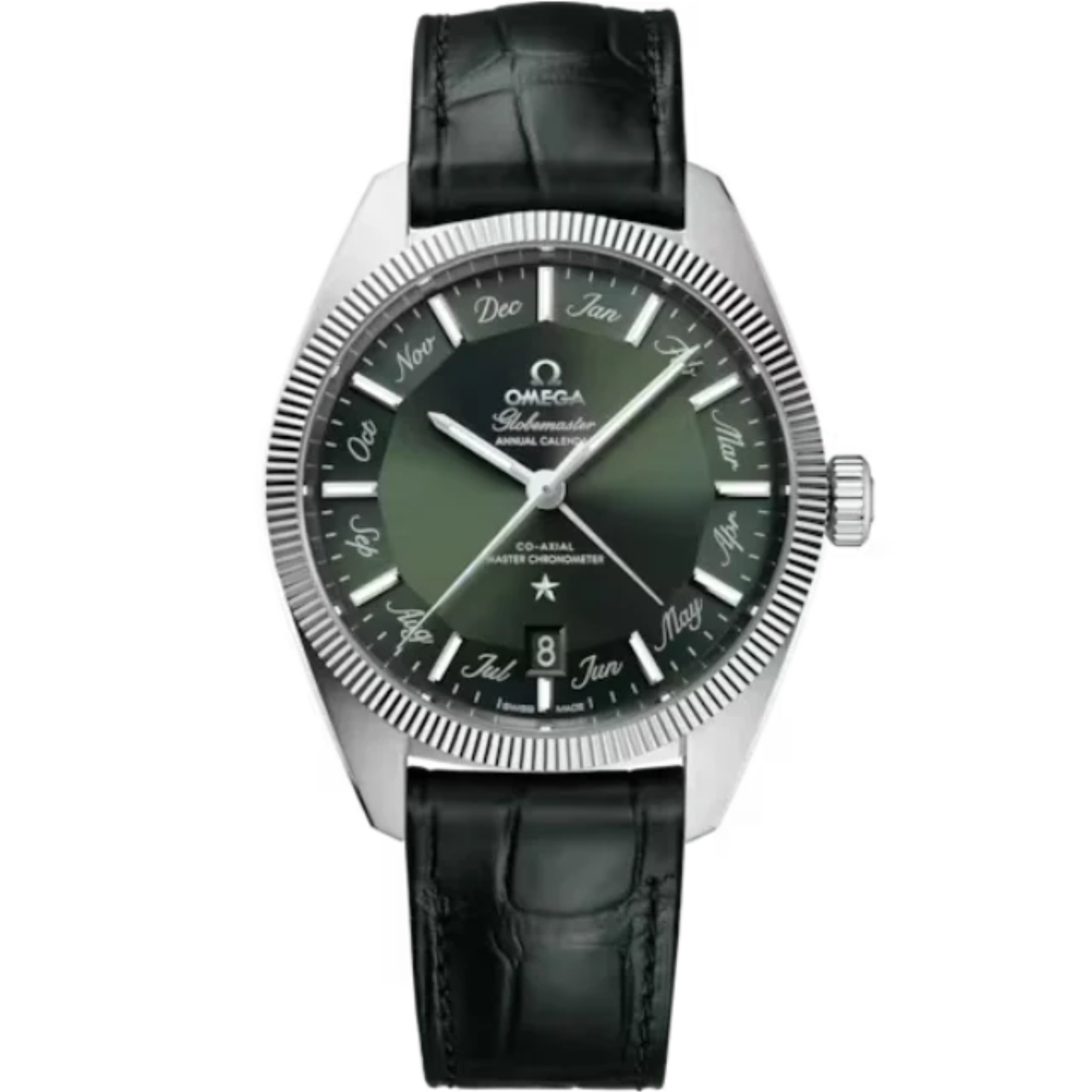 CONSTELLATION GLOBEMASTER 41 MM STAINLESS STEEL WITH GREEN DIAL - Omega