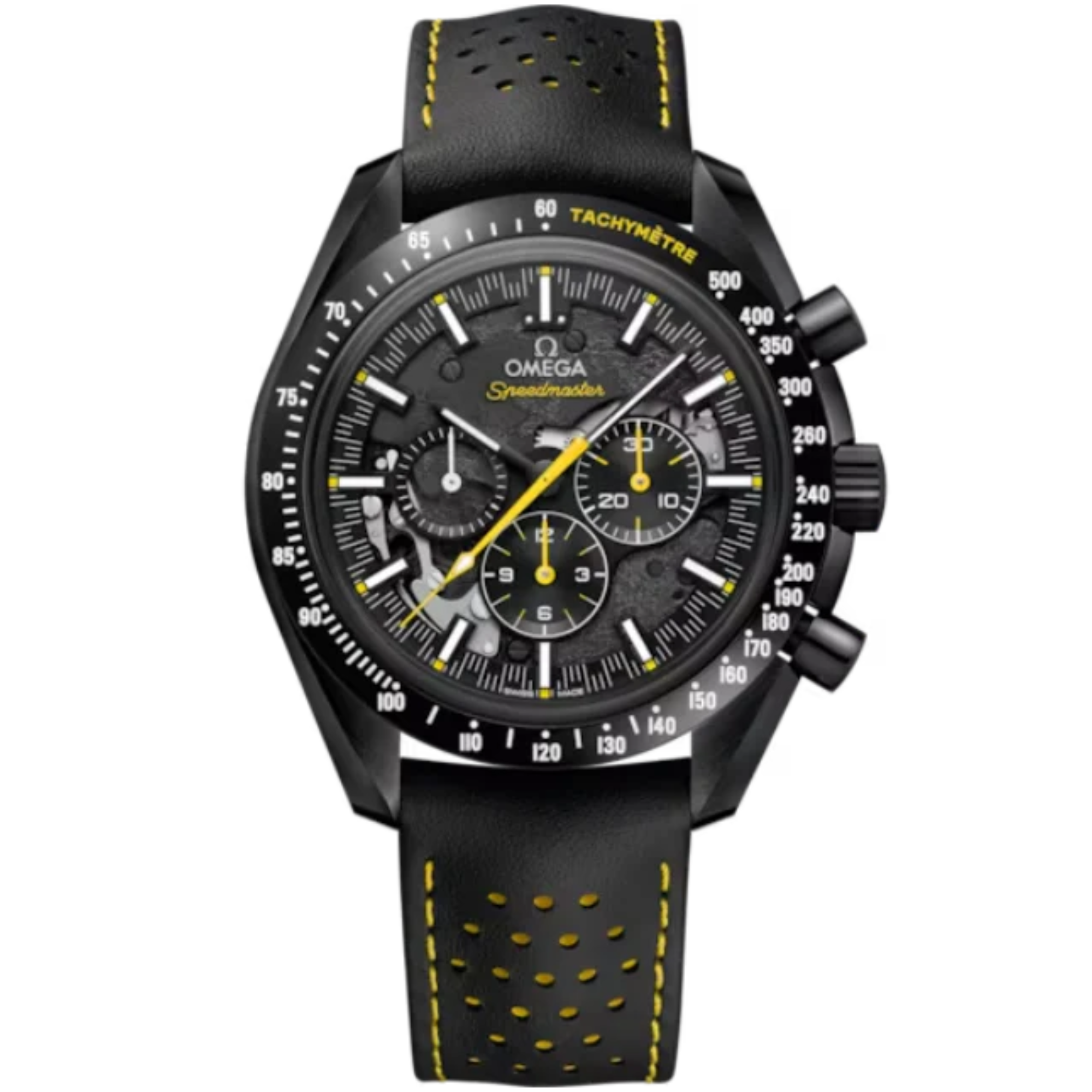 SPEEDMASTER DARK SIDE OF THE MOON APOLLO 8 44 MM BLACK CERAMIC WITH BLACK DIAL - Omega