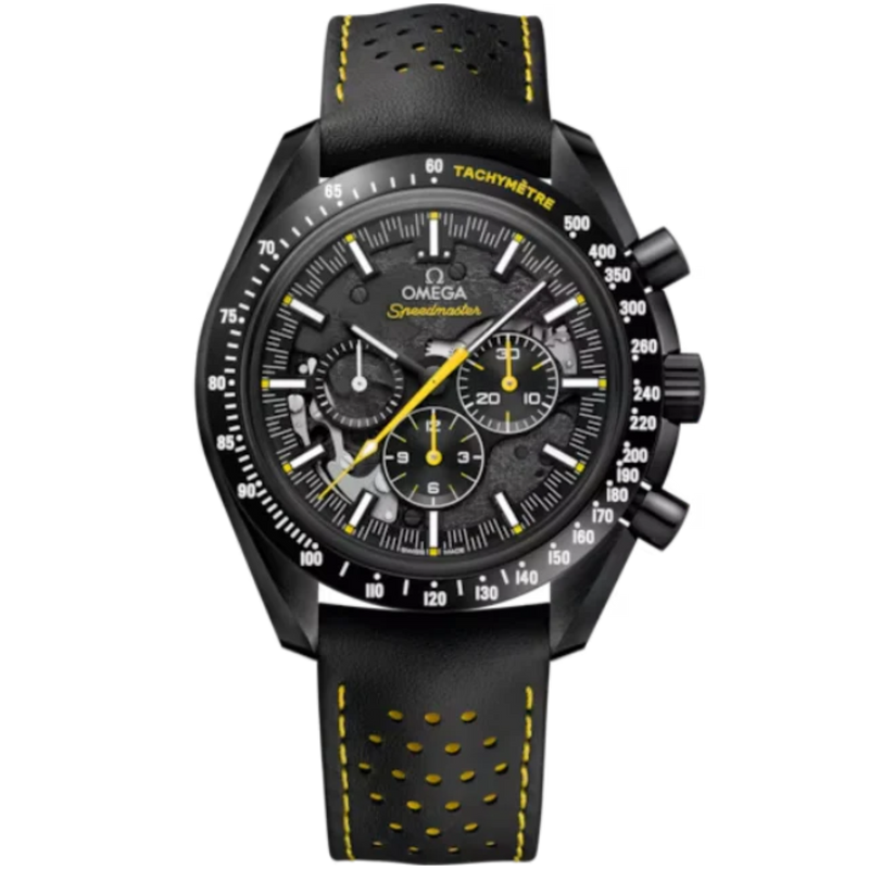 SPEEDMASTER DARK SIDE OF THE MOON APOLLO 8 44 MM BLACK CERAMIC WITH BLACK DIAL - Omega