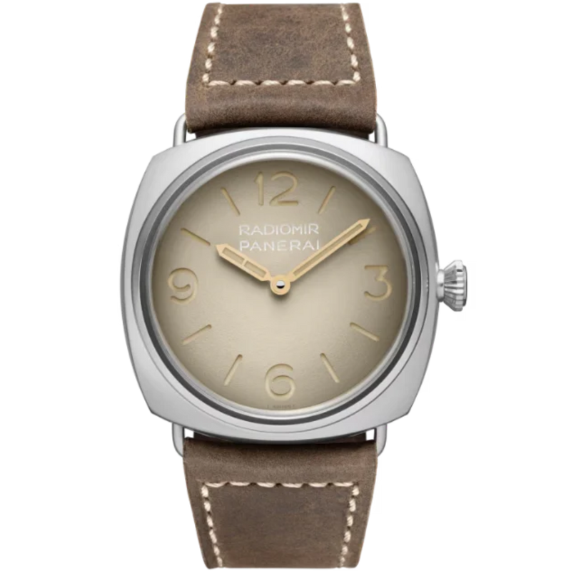 RADIOMIR TRE GIORNI PAM01350 45 MM STAINLESS STEEL WITH SHADED BEIGE DIAL - Panerai