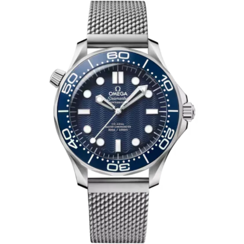 SEAMASTER DIVER 300M JAMES BOND 60TH ANNIVERSARY 42 MM STAINLESS STEEL WITH BLUE DIAL - Omega
