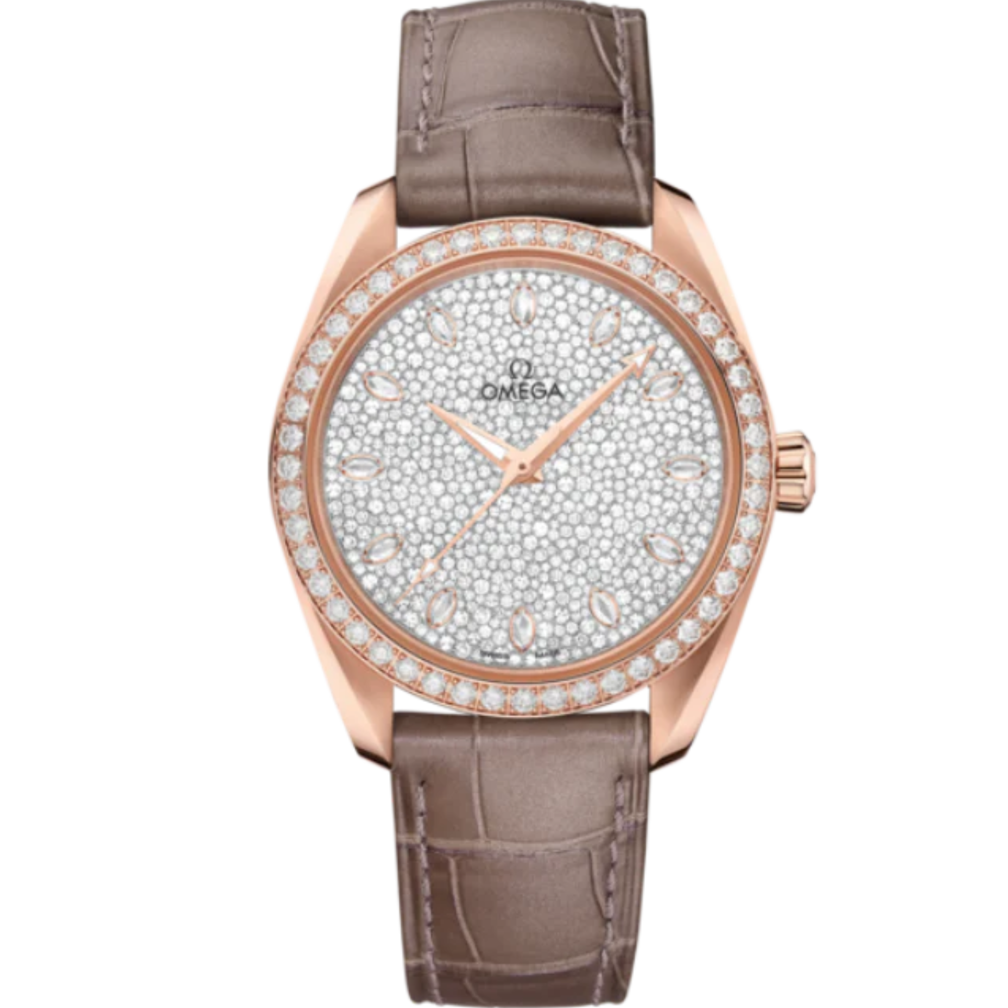 SEAMASTER AQUA TERRA 150M 38 MM SEDNA™ GOLD WITH WHITE DIAL - Omega