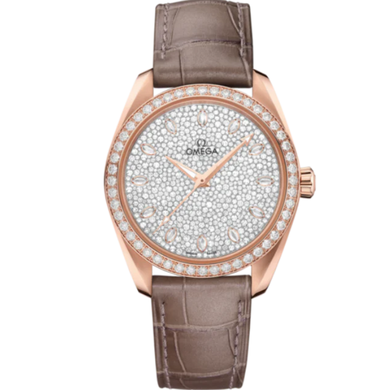 SEAMASTER AQUA TERRA 150M 38 MM SEDNA™ GOLD WITH WHITE DIAL - Omega