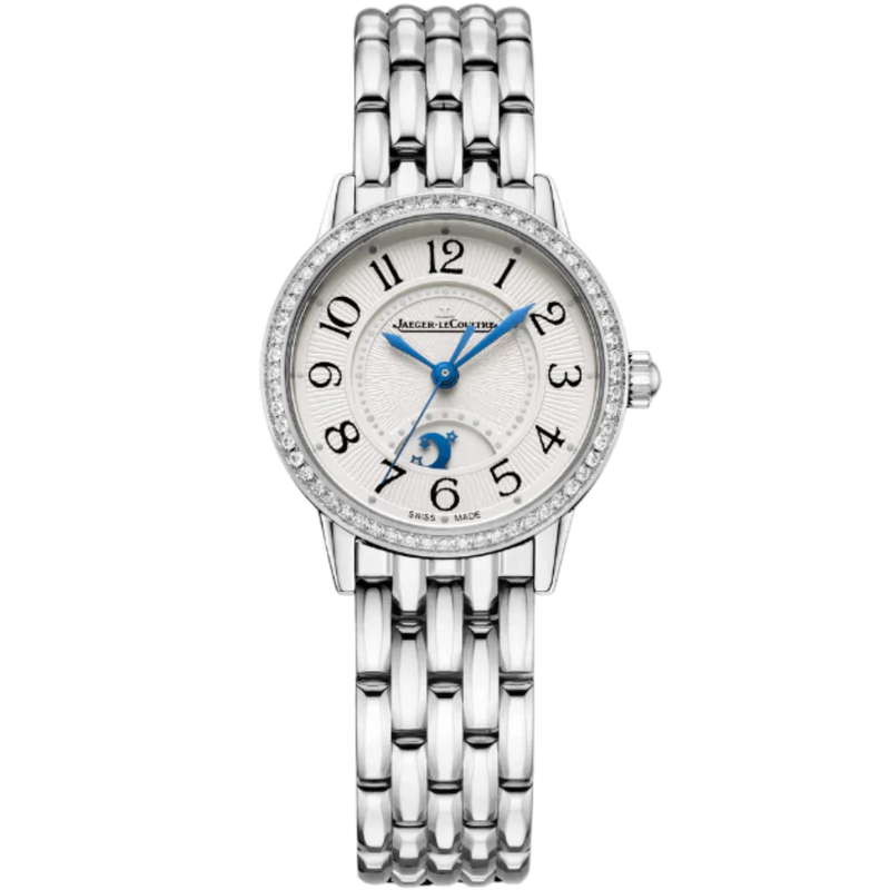 RENDEZ-VOUS CLASSIC NIGHT & DAY 29 MM STAINLESS STEEL WITH SILVER GREY GUILLOCHE DIAL - Jaeger-LeCoultre
