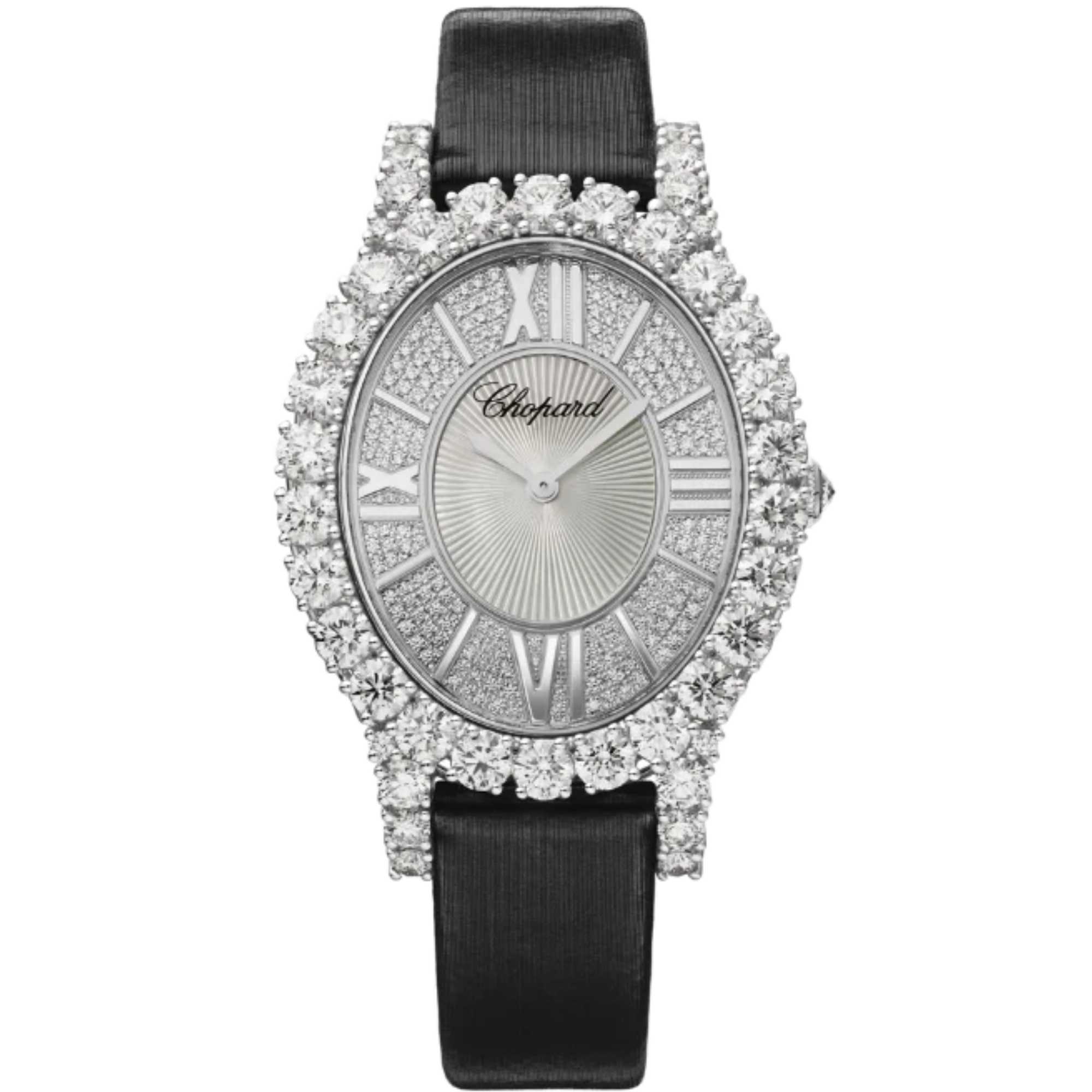L'HEURE DU DIAMANT 40 MM 18K WHITE GOLD WITH MOTHER OF PEARL DIAL - Chopard