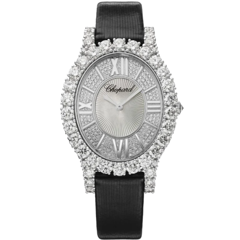 L'HEURE DU DIAMANT 40 MM 18K WHITE GOLD WITH MOTHER OF PEARL DIAL - Chopard