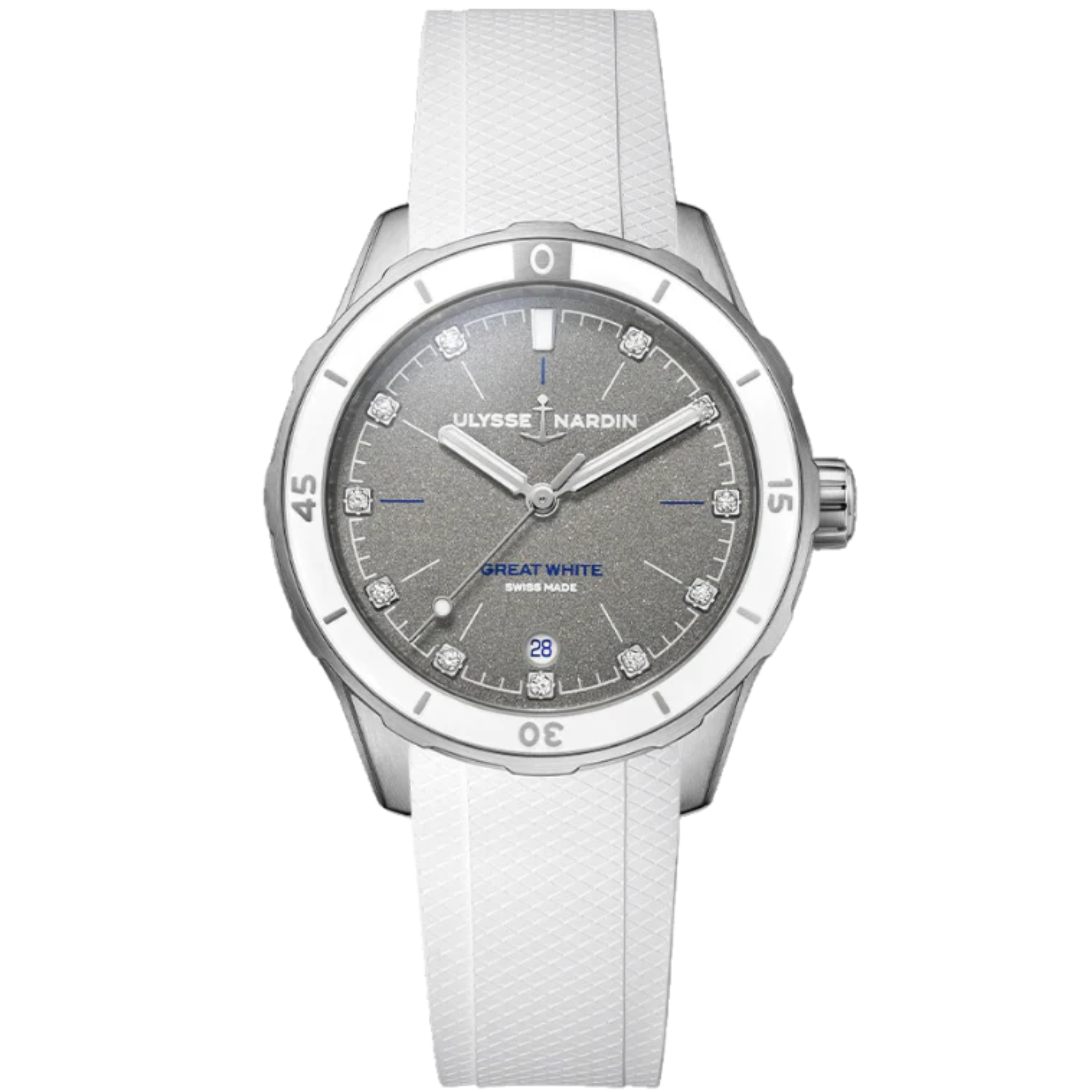 DIVER 39 MM STAINLESS STEEL WITH GREY DIAL - Ulysse Nardin