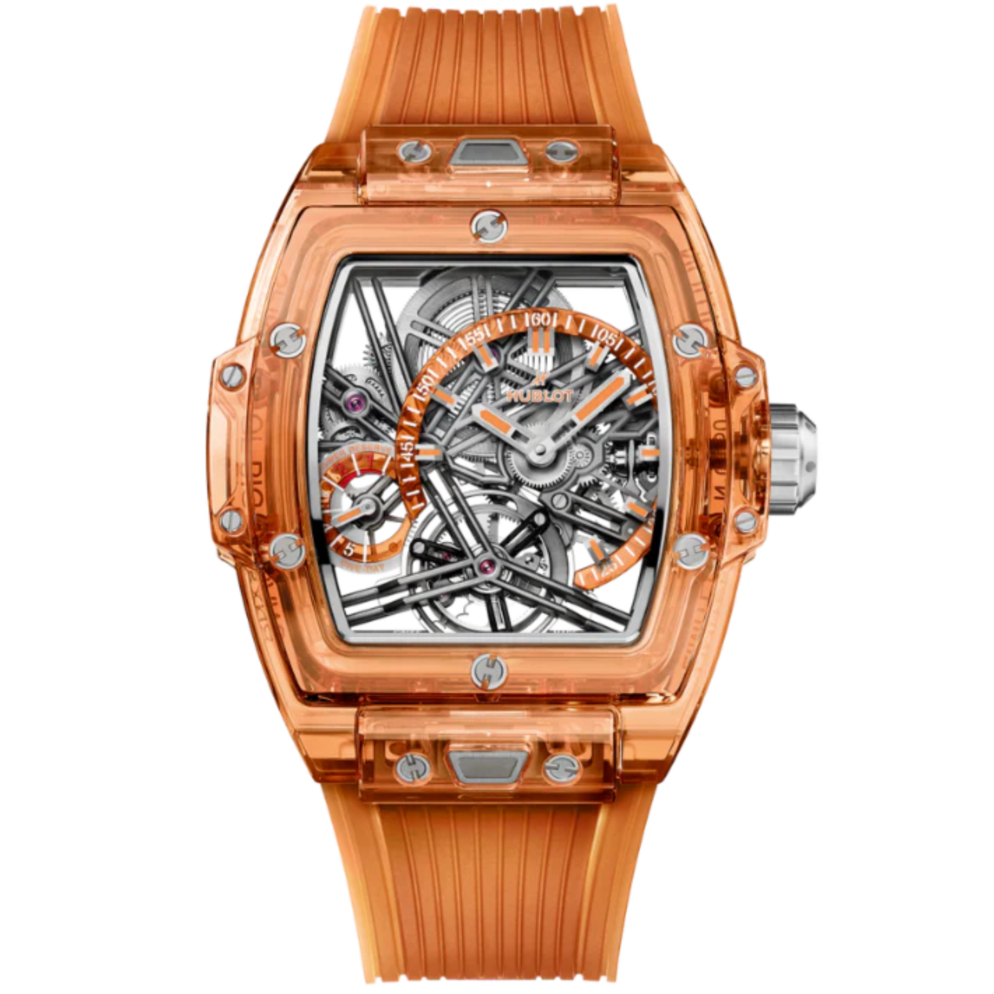 SPIRIT OF BIG BANG 45 MM TOURBILLON ORANGE SAPPHIRE - Hublot
