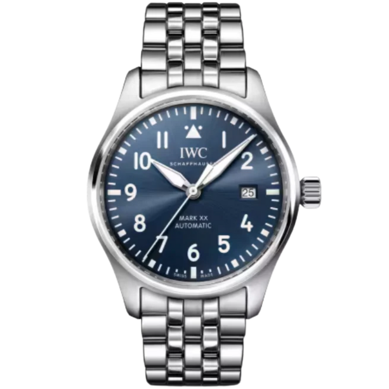PILOT'S WATCH MARK XX 40 MM STAINLESS STEEL WITH BLUE DIAL - IWC