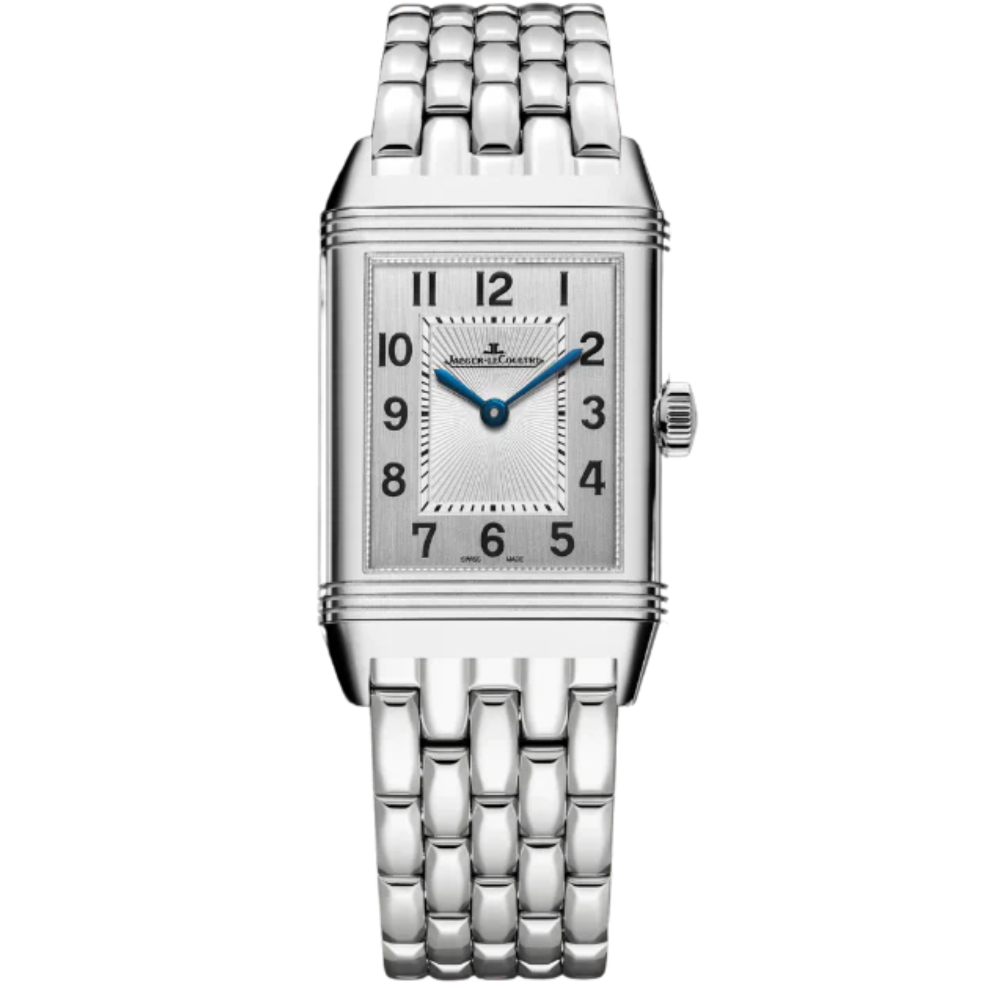 REVERSO CLASSIC DUETTO 40 MM STAINLESS STEEL WITH SILVER GREY AND GUILLOCHE BLACK DIAL - Jaeger-LeCoultre