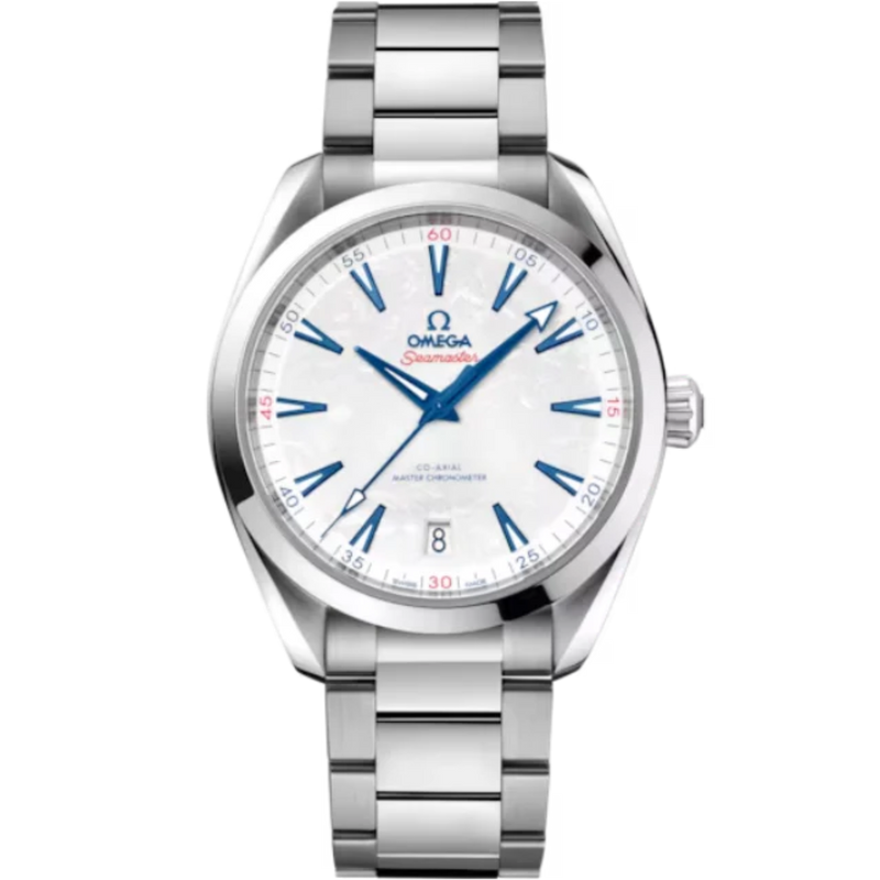 SEAMASTER AQUA TERRA 150M "BEIJING 2022" 41 MM STAINLESS STEEL WITH WHITE DIAL - Omega