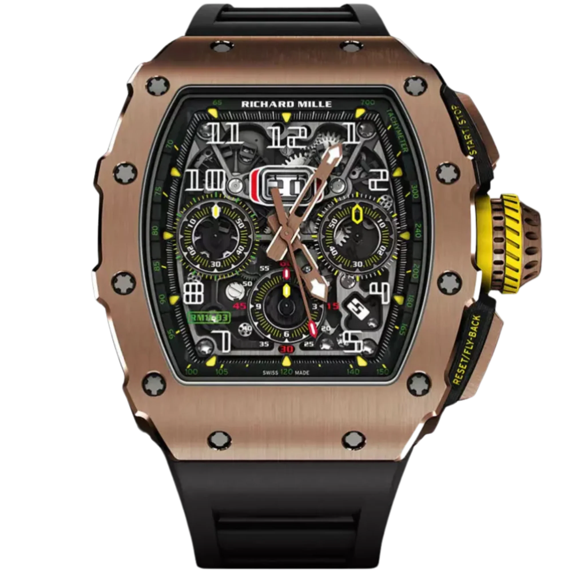 Richard Mille RM11-03 Full Rose Gold Flyback Chronograph - Richard Mille