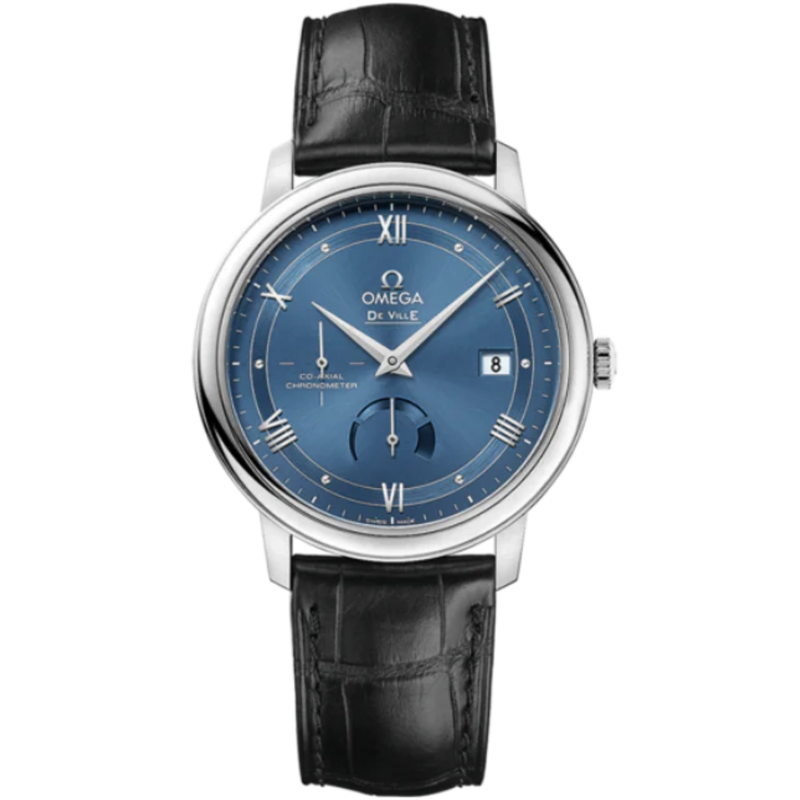 DE VILLE PRESTIGE 39 MM STAINLESS STEEL WITH BLUE DIAL - Omega