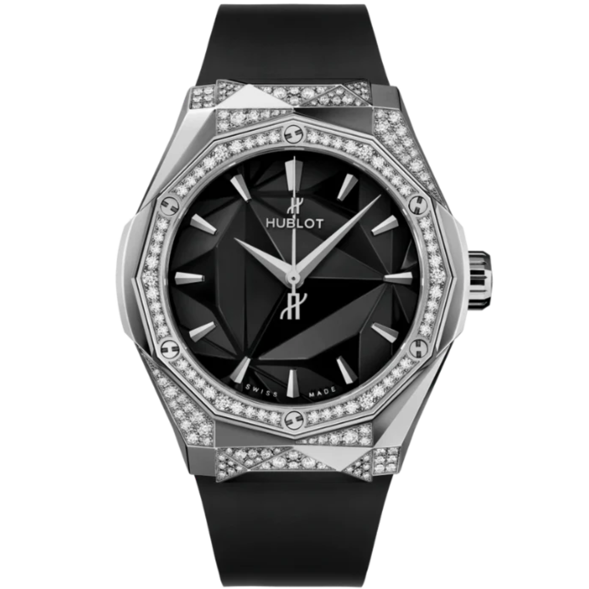CLASSIC FUSION 40 MM ORLINSKI TITANIUM ALTERNATIVE PAVÉ - Hublot