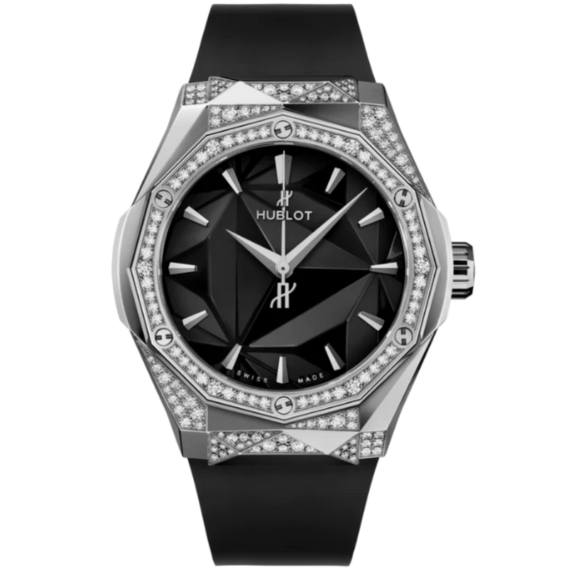 CLASSIC FUSION 40 MM ORLINSKI TITANIUM ALTERNATIVE PAVÉ - Hublot
