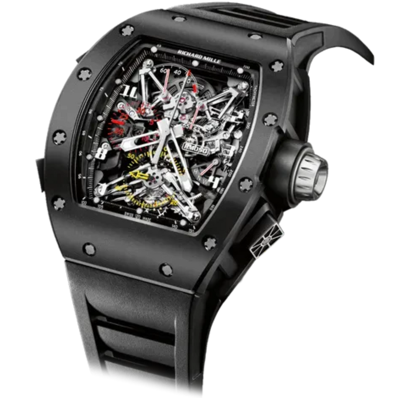 RM 050 Tourbillon Chronograph Felipe Massa Rubber Strap Carbon Case - Richard Mille