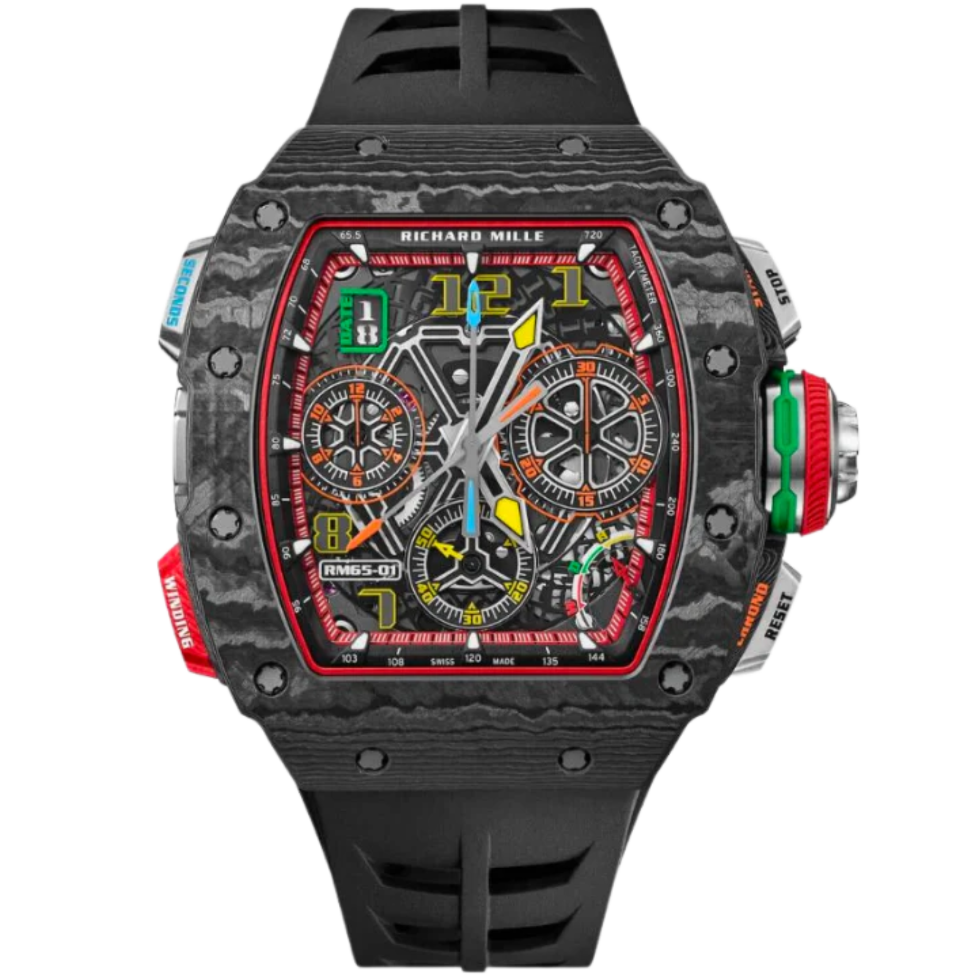Richard Mille RM 65-01 Black NTPT Split Second Chronograph - Richard Mille