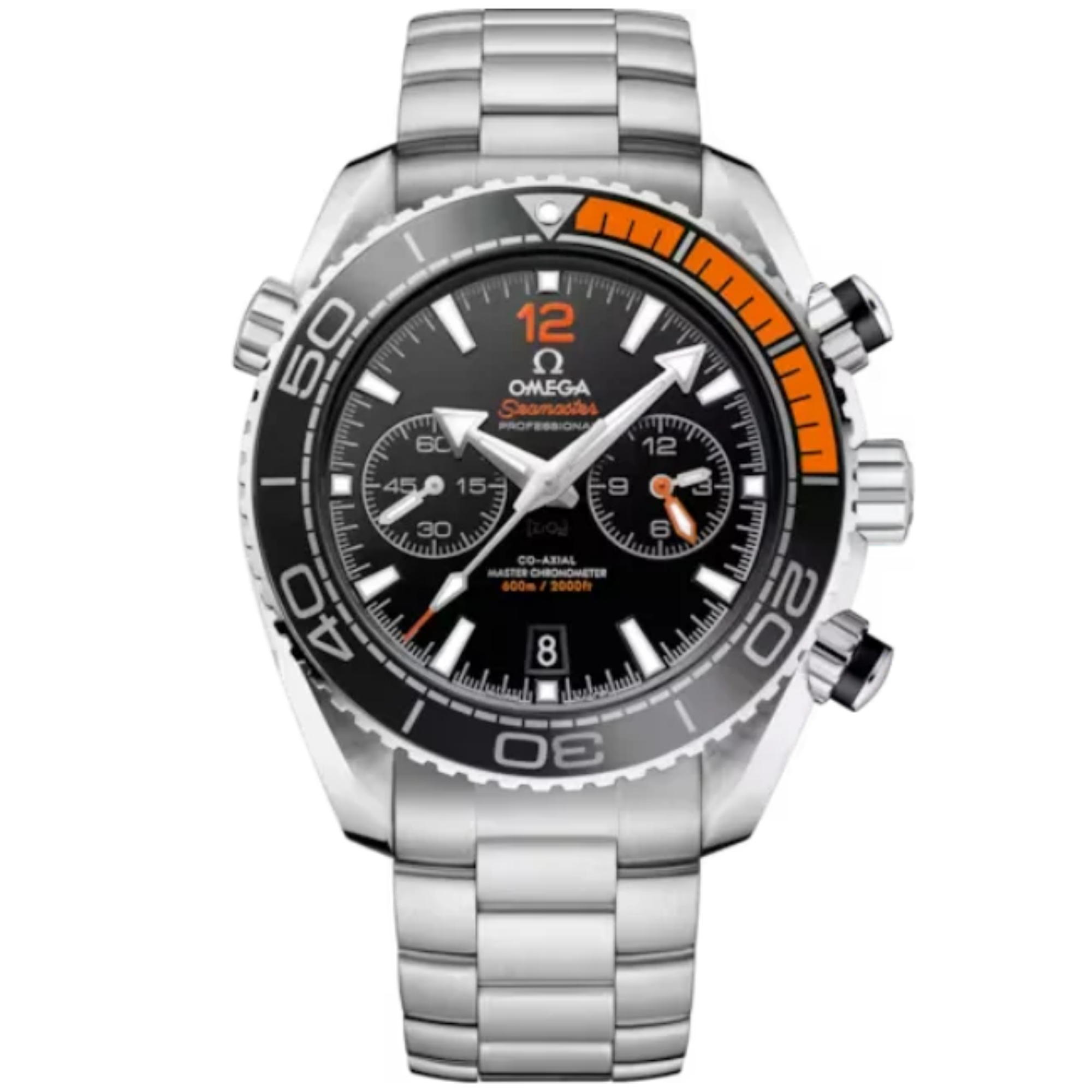 SEAMASTER PLANET OCEAN 600M 45 MM STAINLESS STEEL WITH BLACK DIAL - Omega