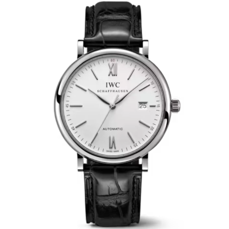 PORTOFINO AUTOMATIC 40 MM STAINLESS STEEL WITH SILVER DIAL - IWC