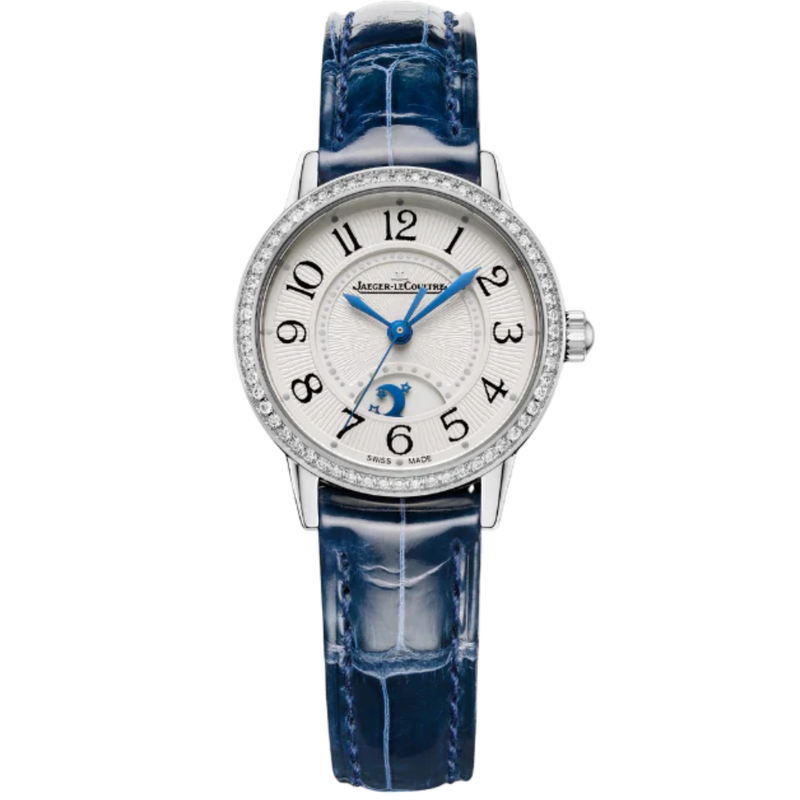 RENDEZ-VOUS CLASSIC NIGHT & DAY 29 MM STAINLESS STEEL WITH SILVER GREY GUILLOCHE DIAL - Jaeger-LeCoultre