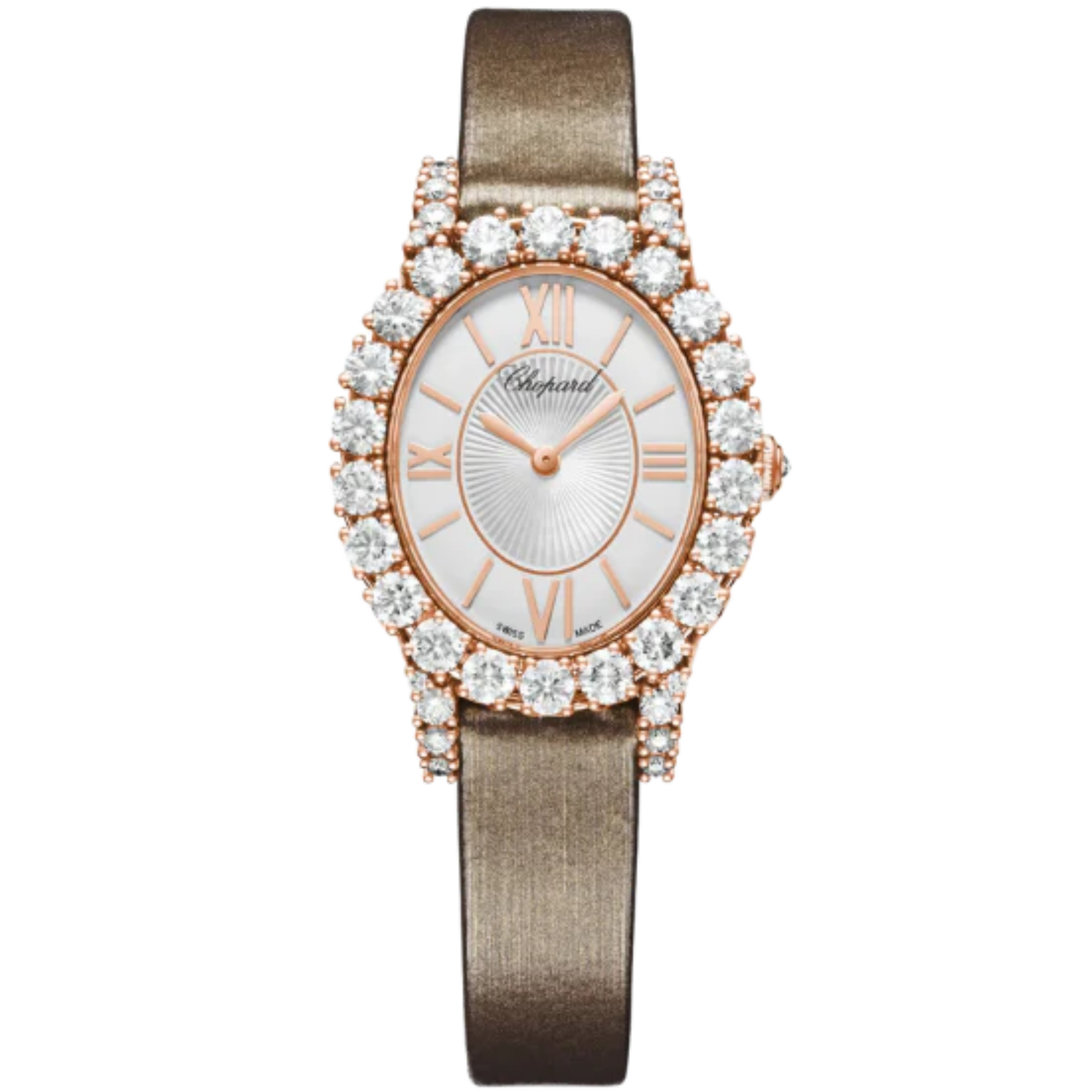 L'HEURE DU DIAMANT 34 MM ETHICAL ROSE GOLD WITH MOTHER OF PEARL DIAL - Chopard