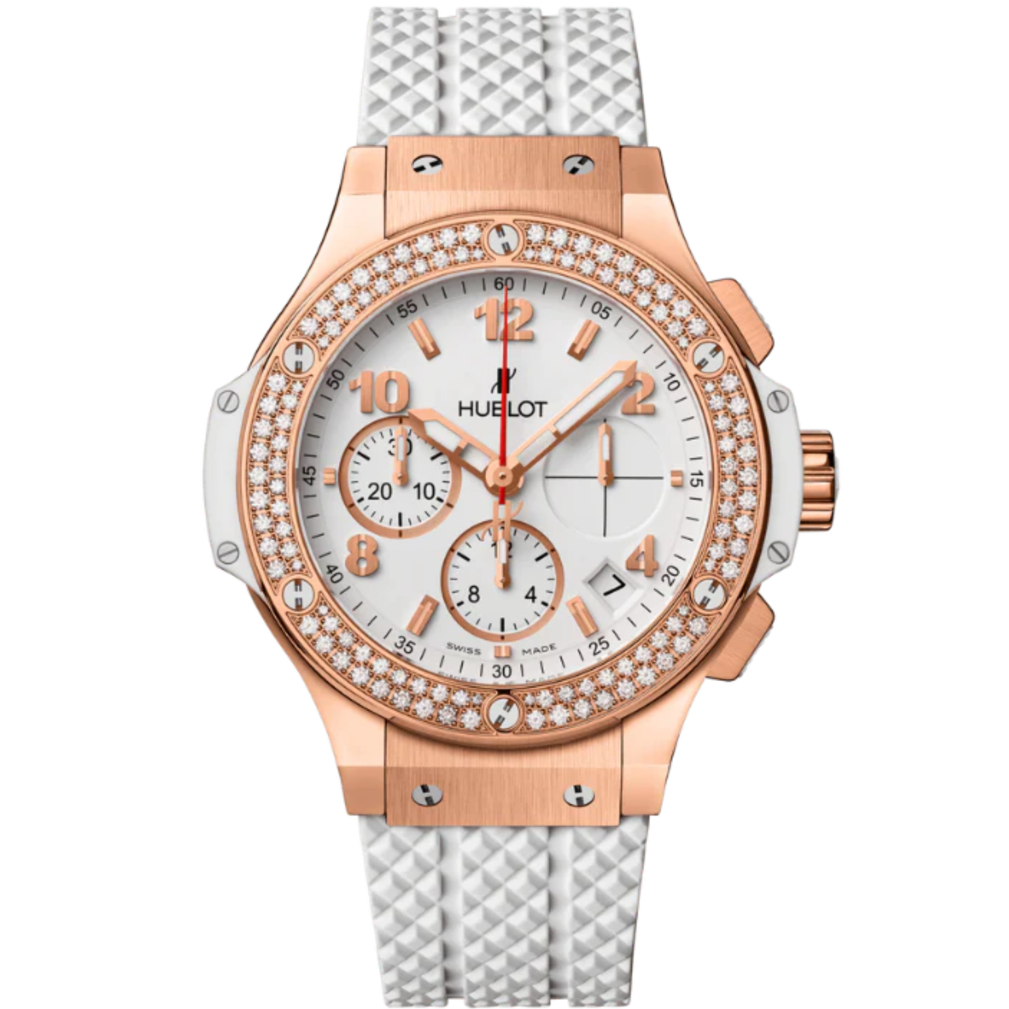 Big Bang 41mm GOLD WHITE DIAMONDS - Hublot
