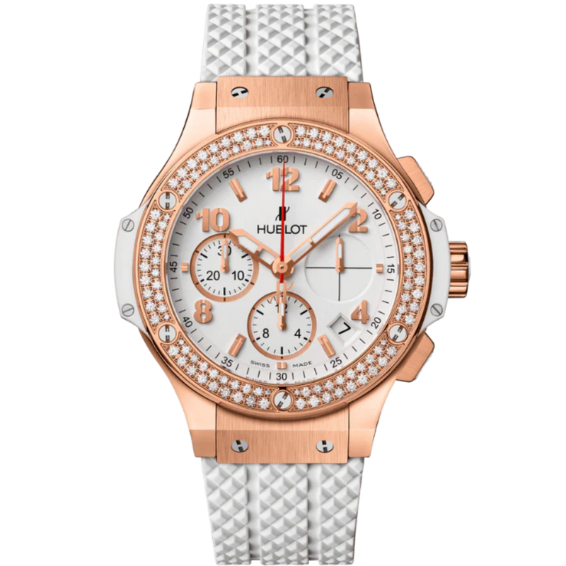 Big Bang 41mm GOLD WHITE DIAMONDS - Hublot
