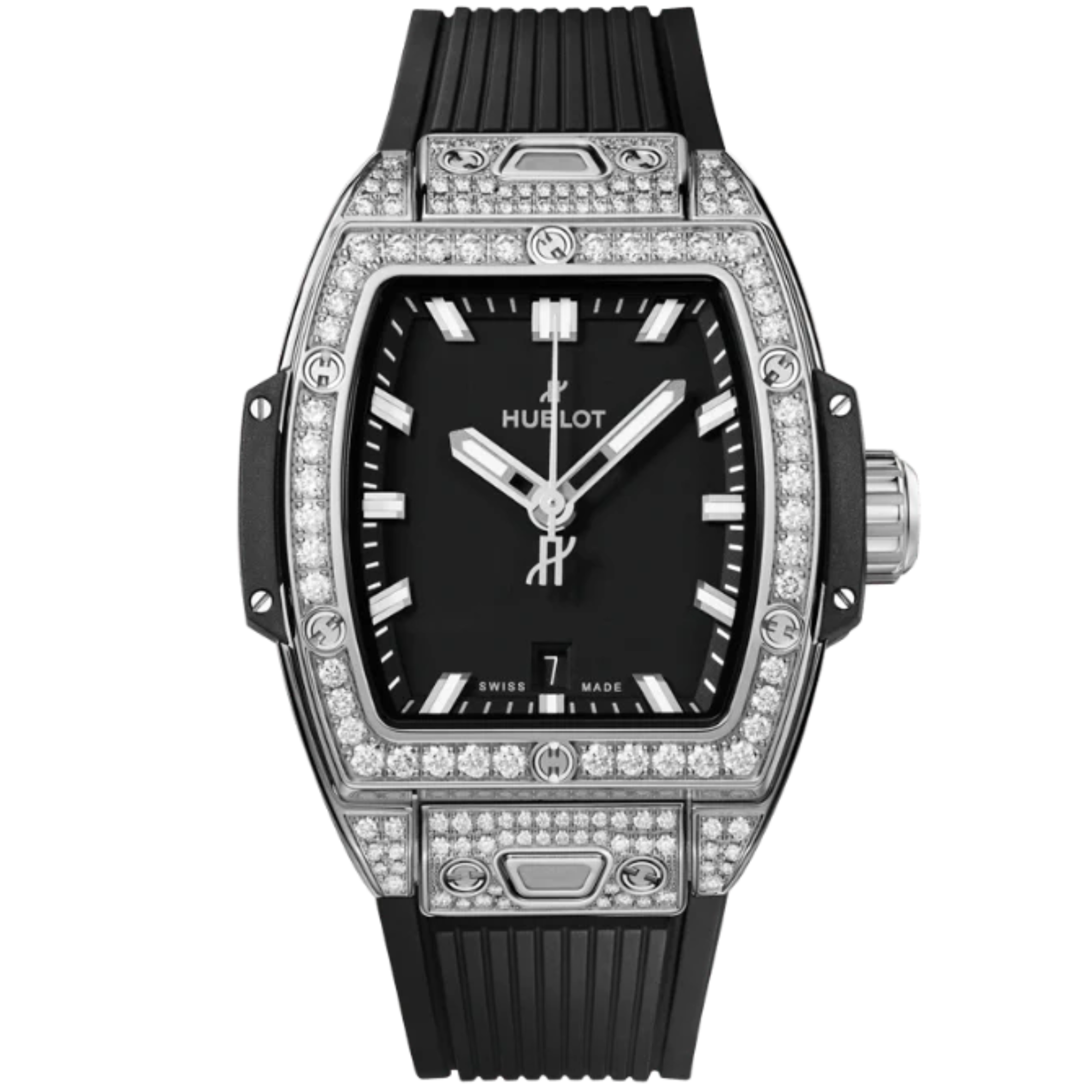 SPIRIT OF BIG BANG 32 MM STEEL PAVÉ - Hublot