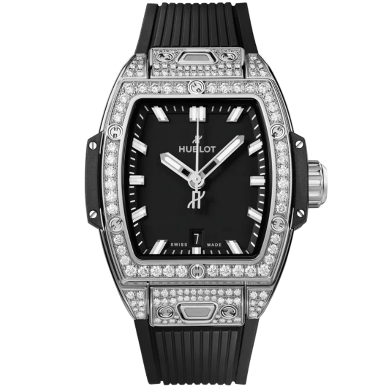 SPIRIT OF BIG BANG 32 MM STEEL PAVÉ - Hublot