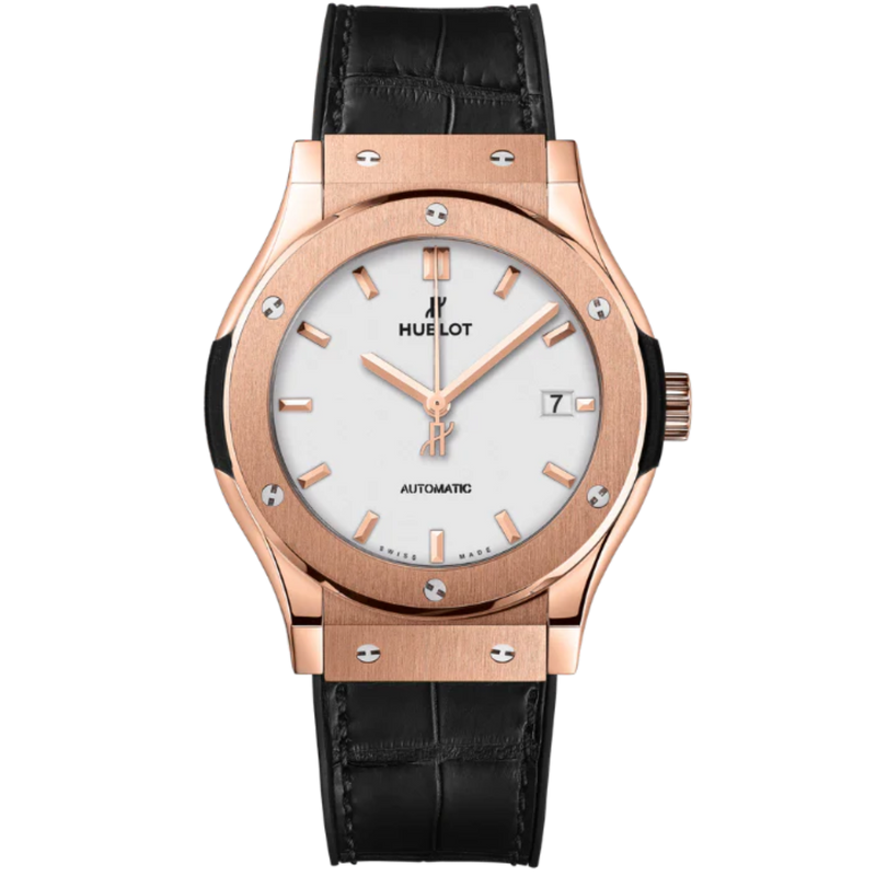 CLASSIC FUSION 3-HANDS 42MM KING GOLD OPALIN - Hublot