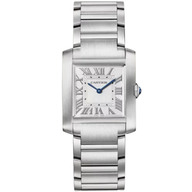 TANK 32 mm FRANÇAISE WATCH SILVER STAINLESS STEEL - Cartier