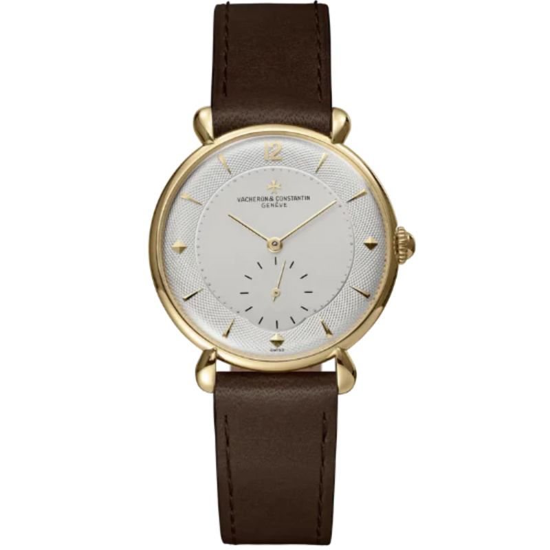LES COLLECTIONNEURS TEARDROP 35 MM 18K YELLOW GOLD WITH SILVER GUILLOCHE DIAL - Vacheron Constantin