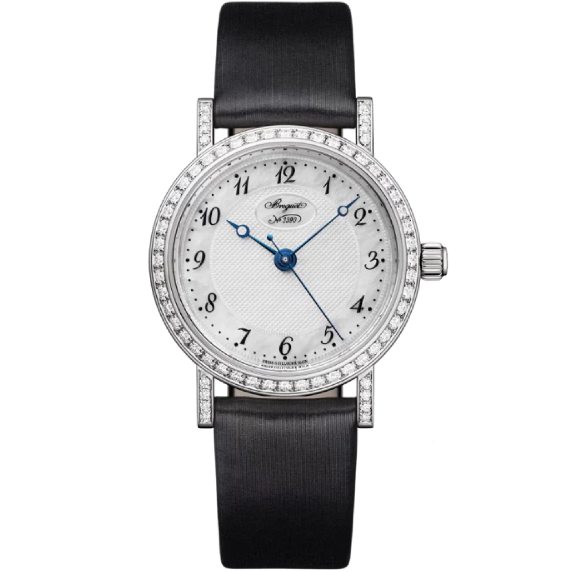 CLASSIQUE 8068 30 MM WHITE GOLD WITH MOTHER OF PEARL DIAL - Breguet