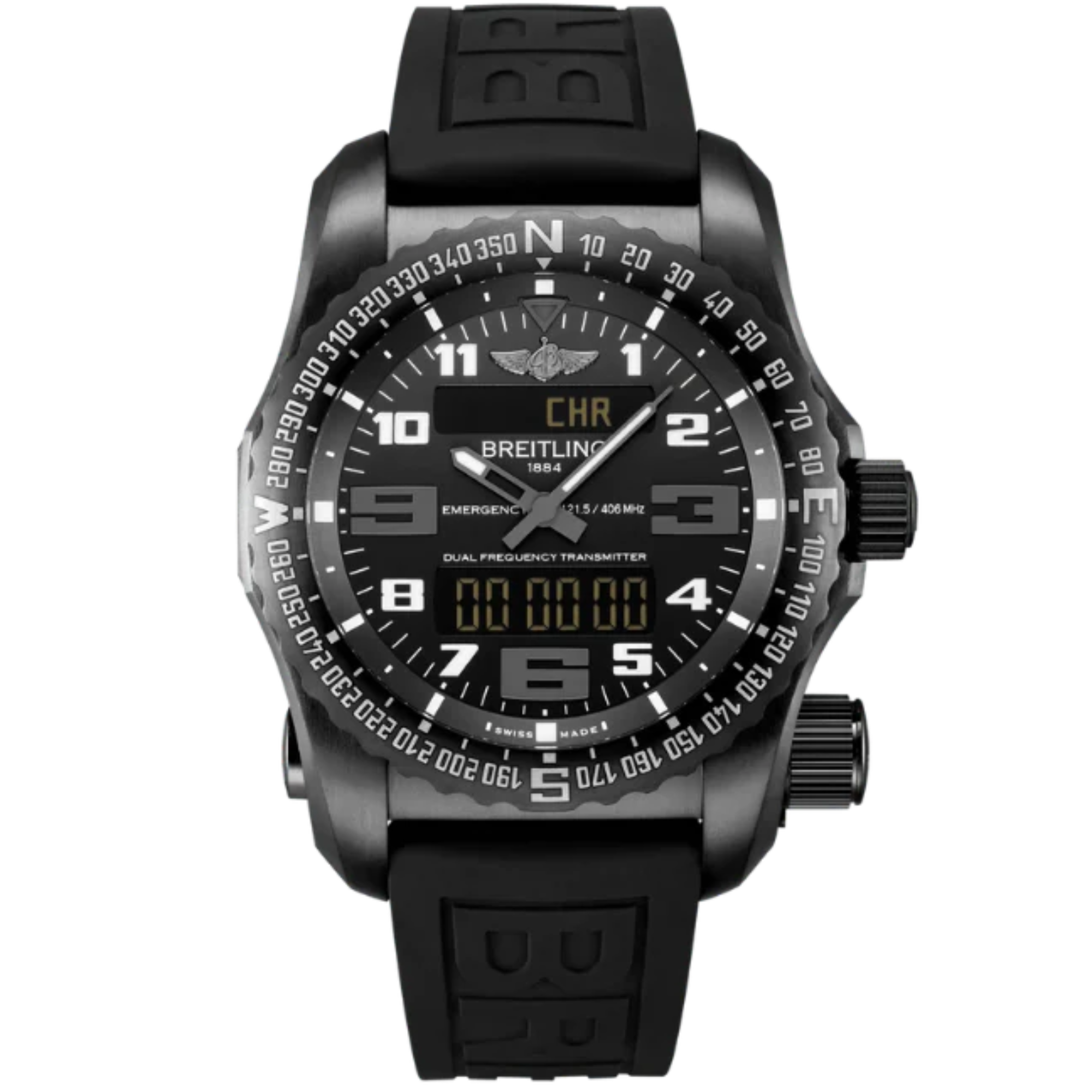EMERGENCY 51 MM DLC-COATED TITANIUM WITH BLACK DIAL - Breitling