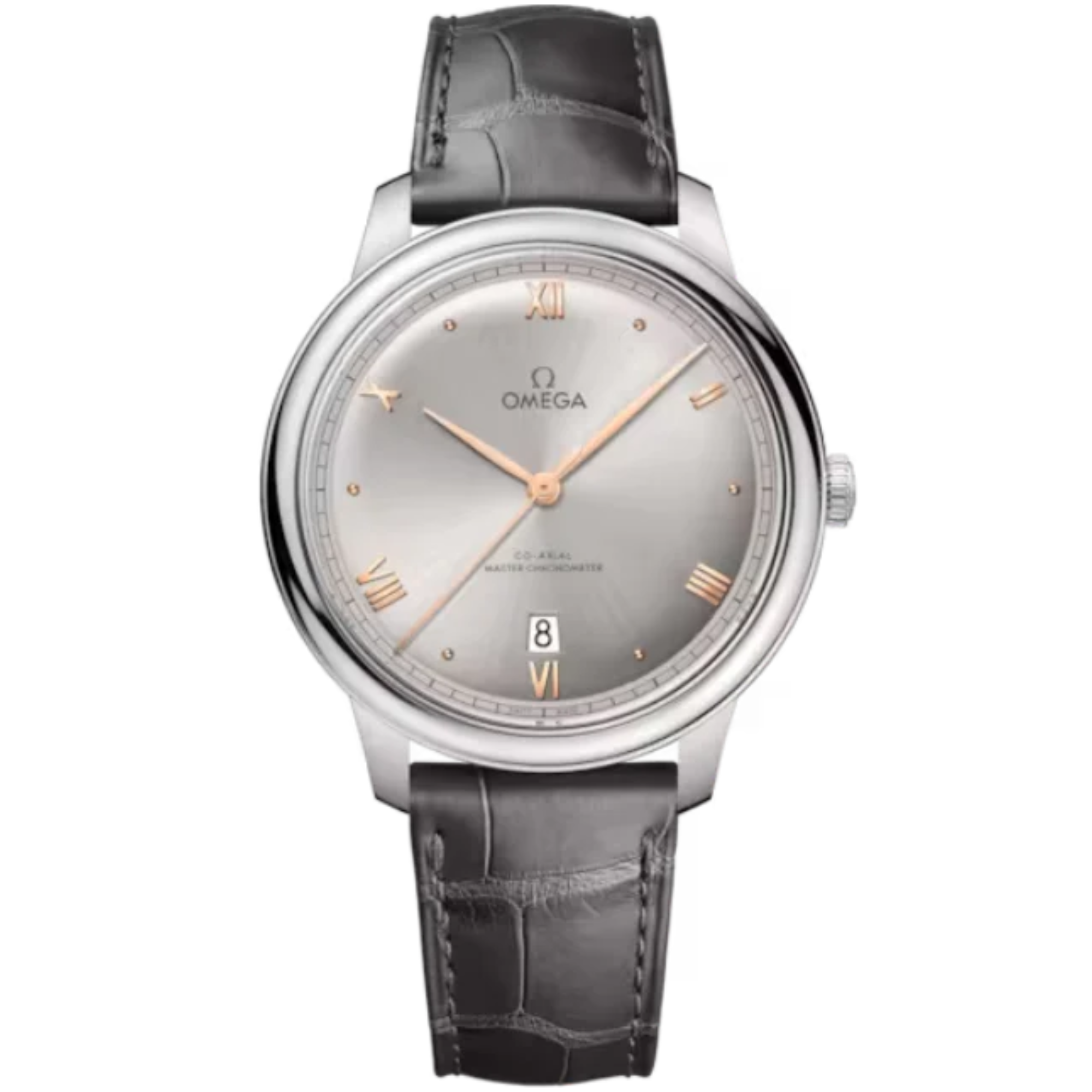 DE VILLE PRESTIGE 40 MM STAINLESS STEEL WITH GREY DIAL - Omega