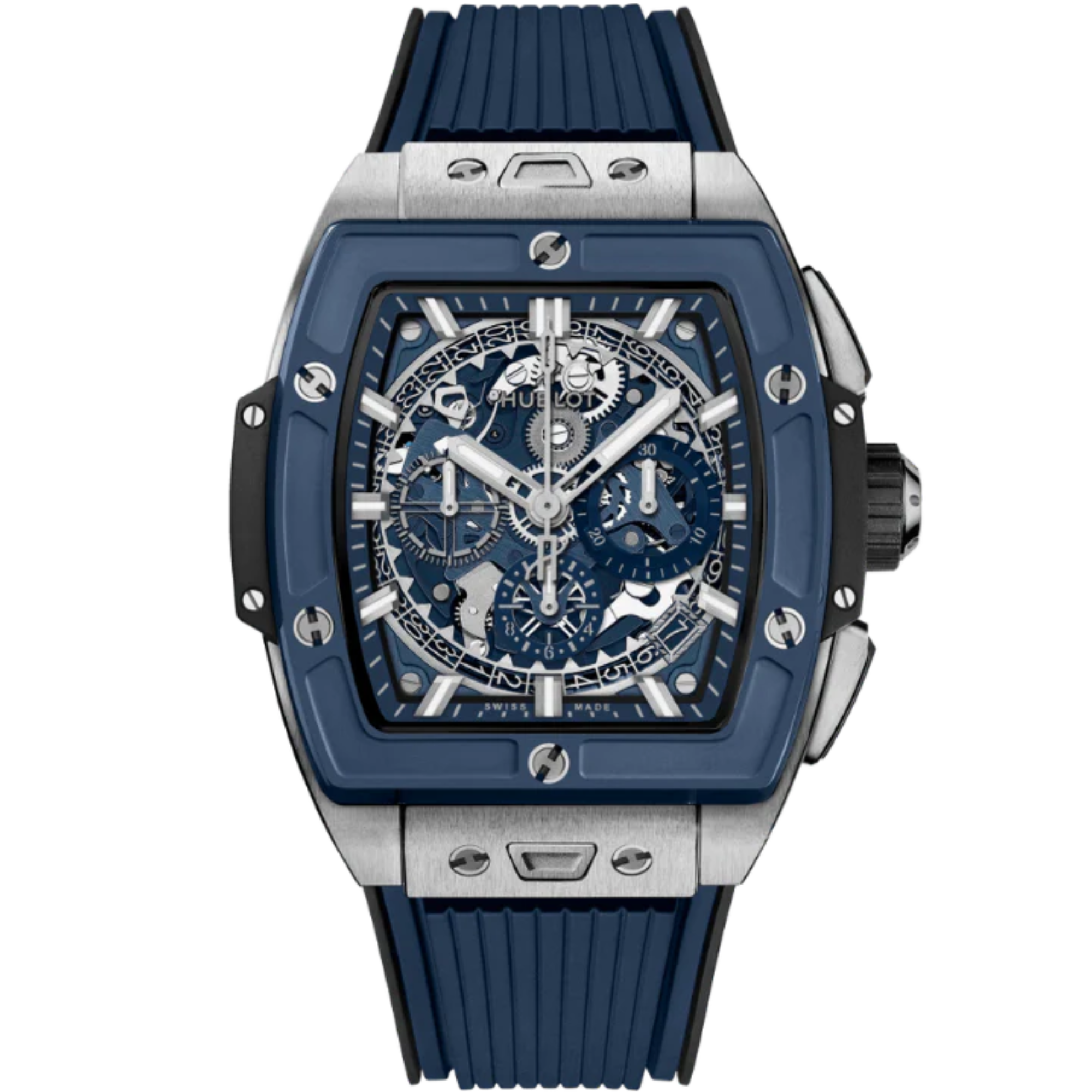 SPIRIT OF BIG BANG 42 MM TITANIUM BLUE CERAMIC - Hublot