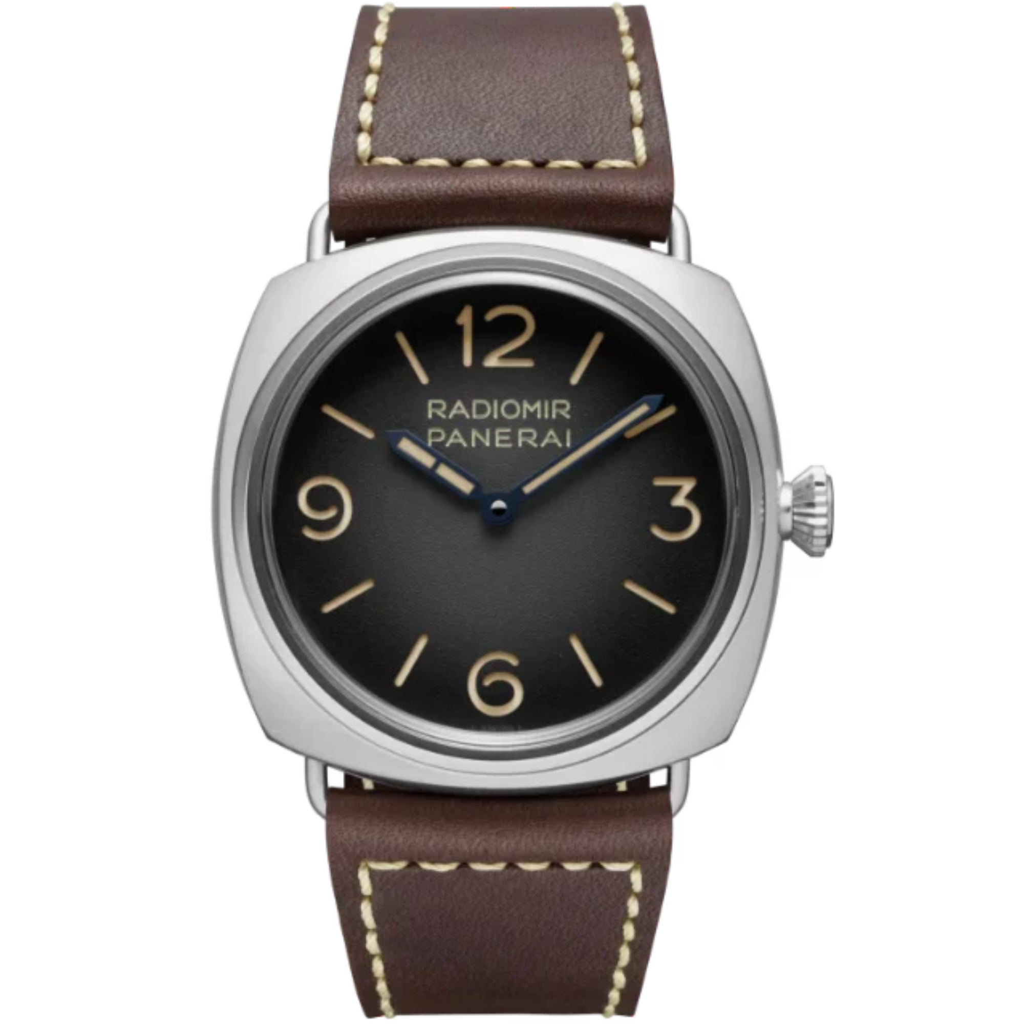 RADIOMIR TRE GIORNI PAM01334 45 MM STAINLESS STEEL WITH SHADED BLACK DIAL - Panerai