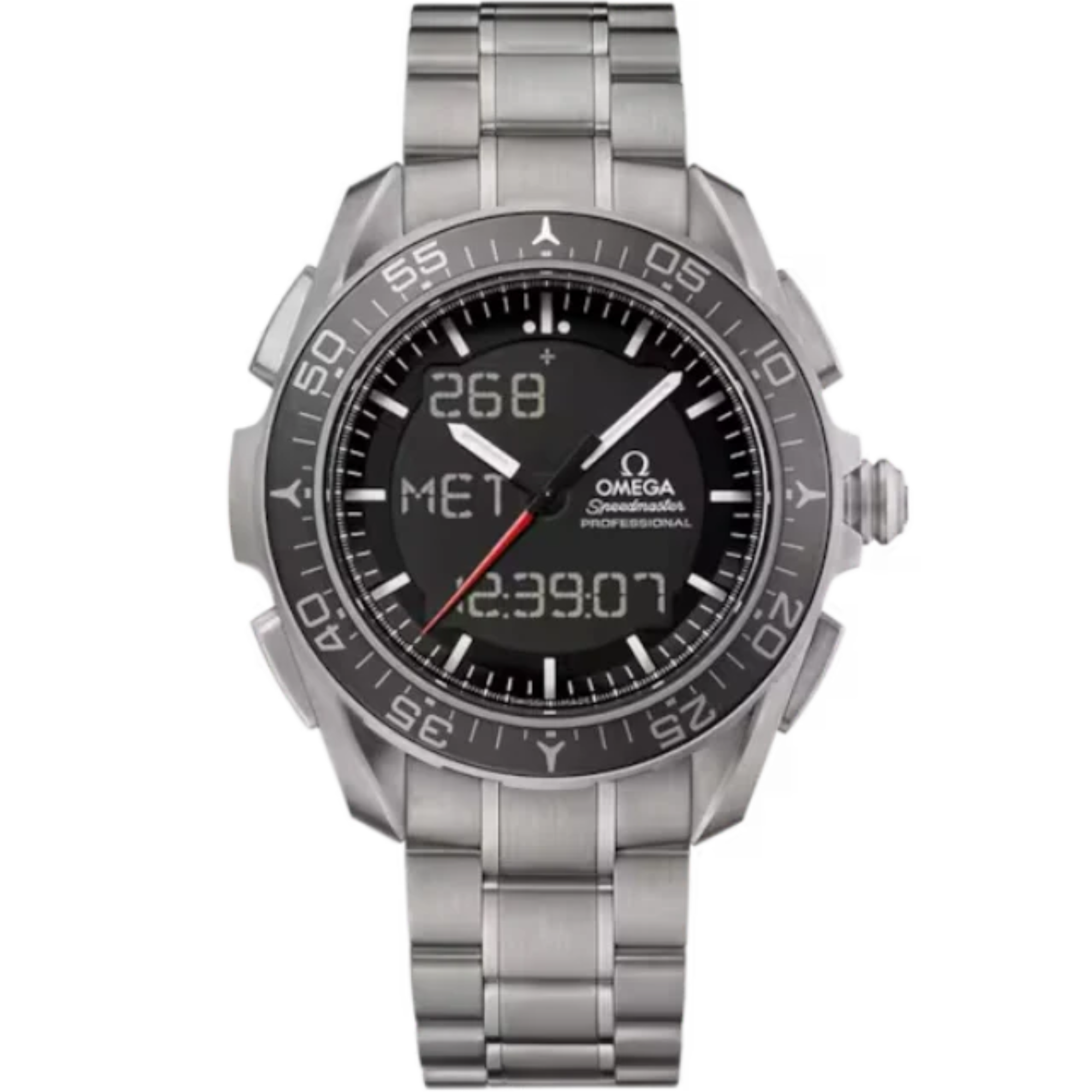 SPEEDMASTER SKYWALKER X‑33 45 MM TITANIUM WITH BLACK DIAL - Omega