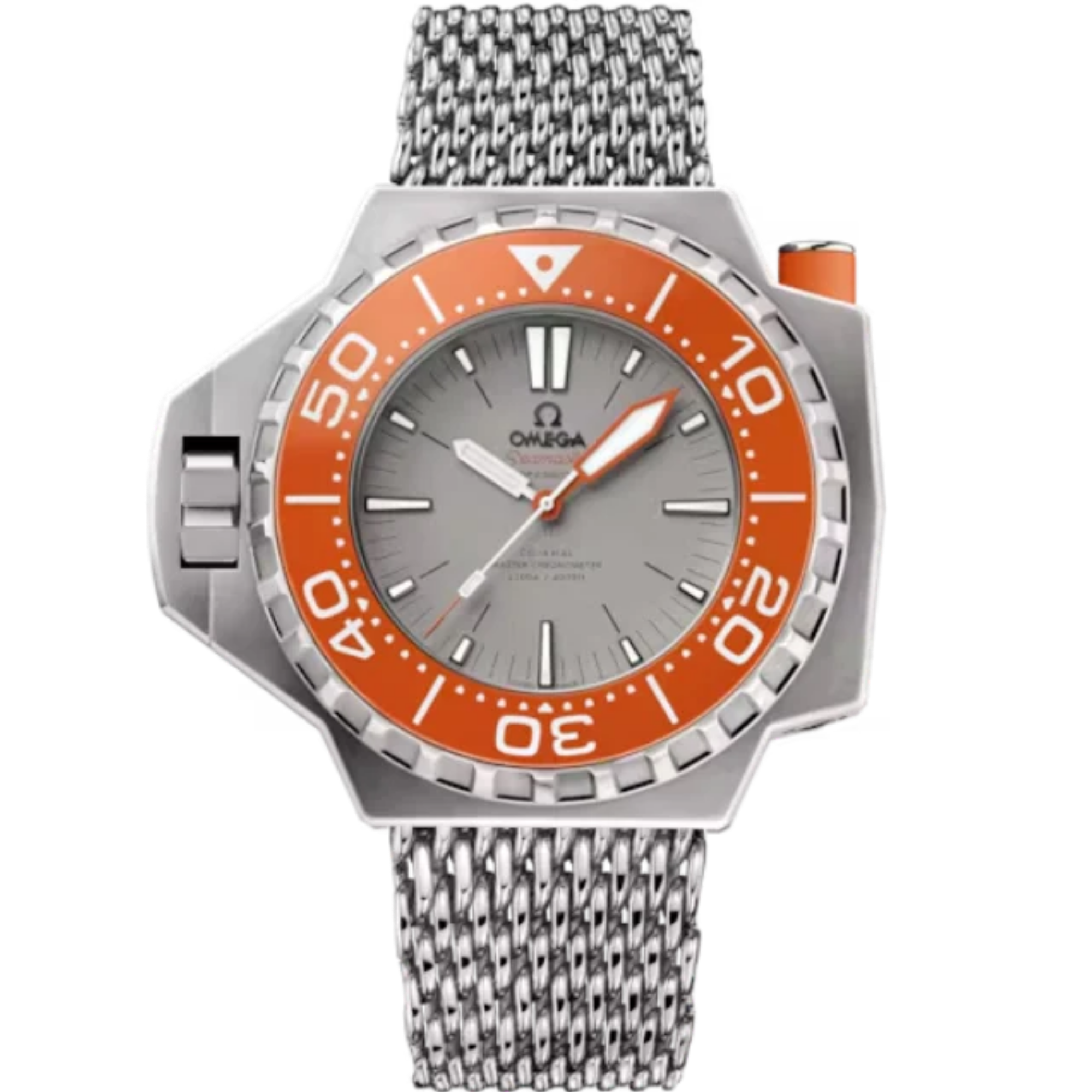 SEAMASTER PLOPROF 1200M 55 MM TITANIUM WITH GREY DIAL - Omega