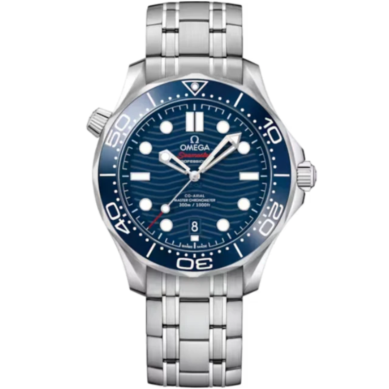 SEAMASTER DIVER 300M 42 MM STAINLESS STEEL WITH BLUE DIAL - Omega