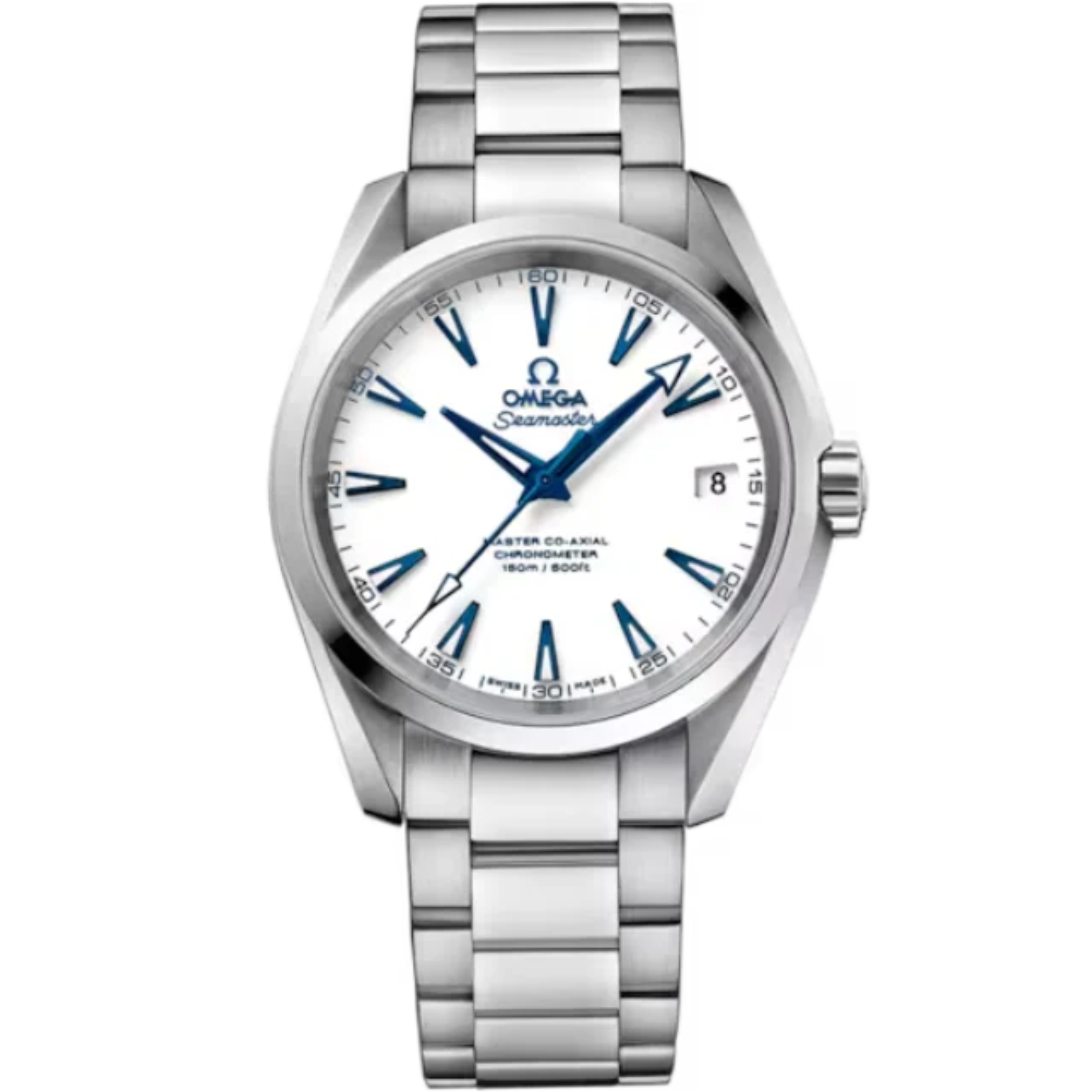 SEAMASTER AQUA TERRA 150M GOODPLANET 38 MM TITANIUM WITH WHITE DIAL - Omega