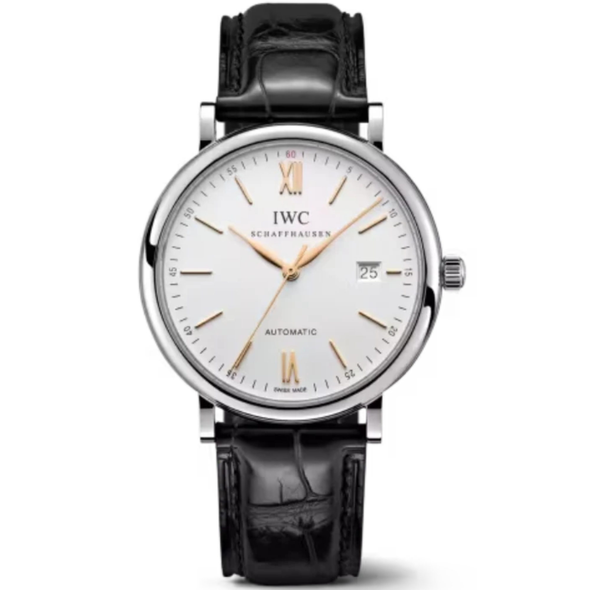 PORTOFINO AUTOMATIC 40 MM STAINLESS STEEL WITH SILVER DIAL - IWC