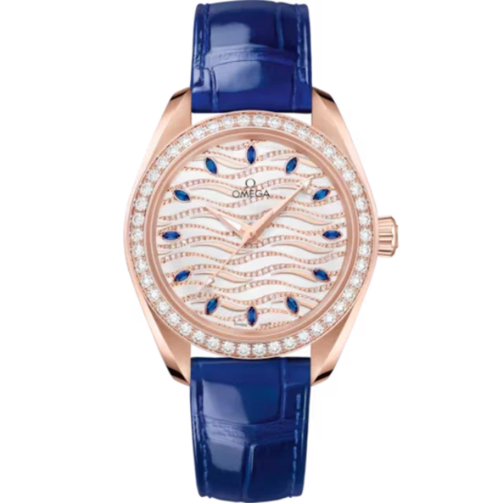 SEAMASTER AQUA TERRA 150M 34 MM SEDNA™ GOLD WITH WHITE DIAL - Omega