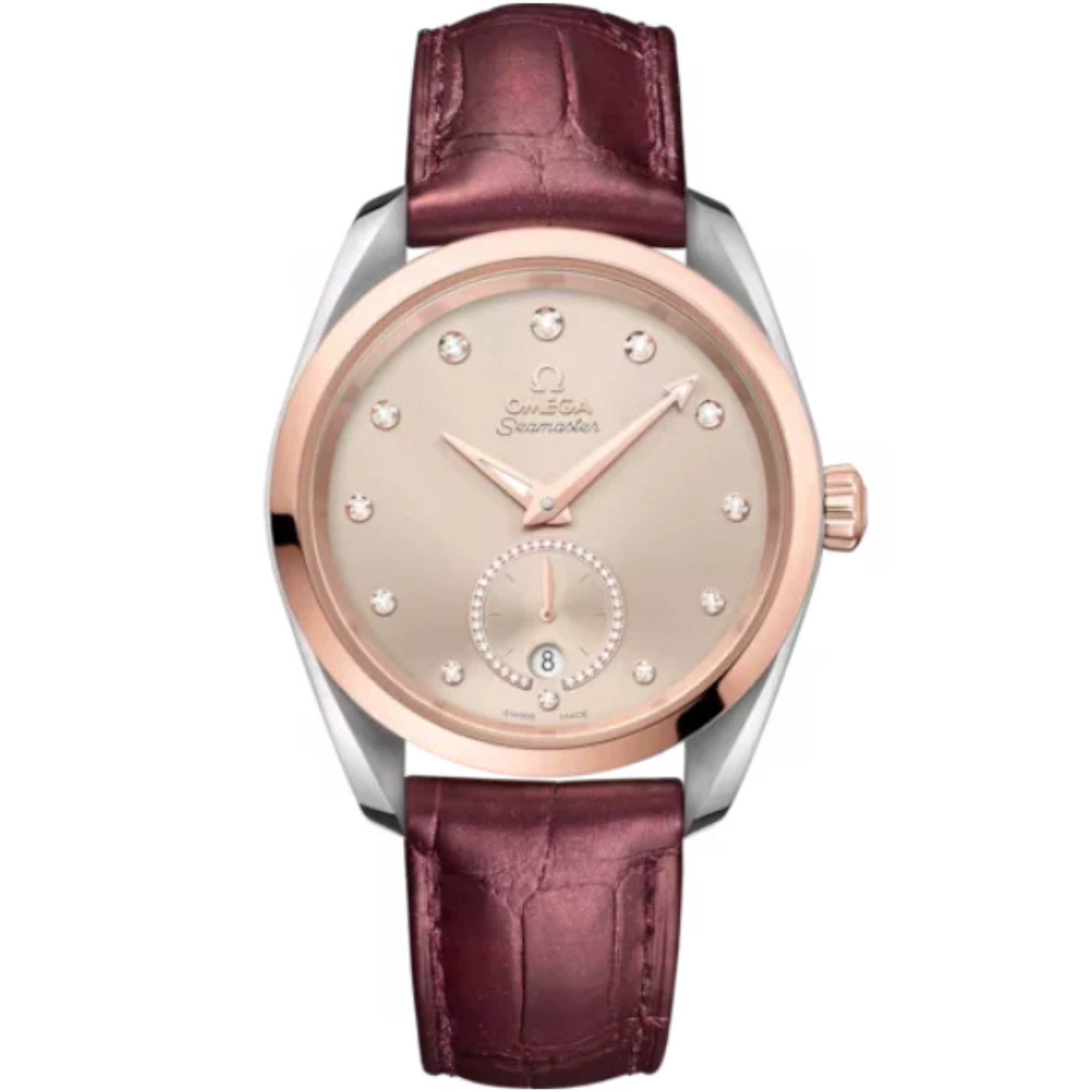 SEAMASTER AQUA TERRA 150M 38 MM STAINLESS STEEL - SEDNA™ GOLD WITH YELLOW DIAL - Omega